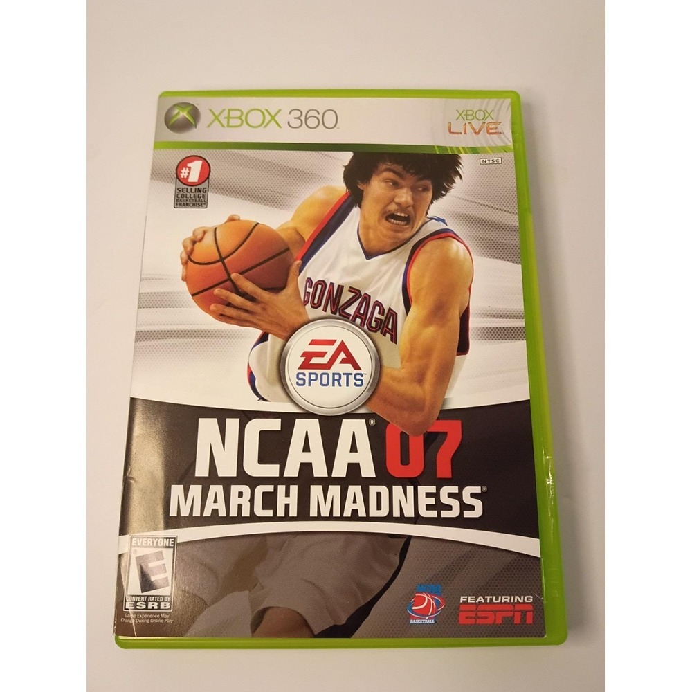 NCAA March Madness 07 Microsoft Xbox 360, 2007) No Manual